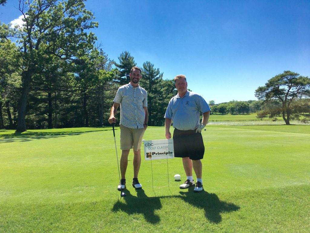 Marty and Matt CBC golf outing